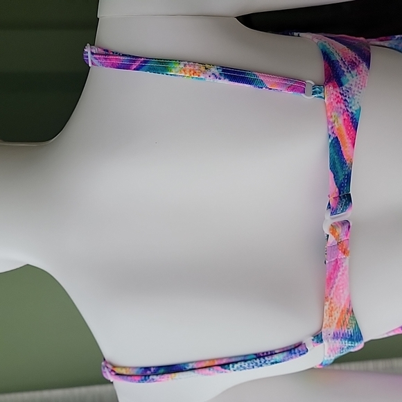 Ocean Pacific OP Retro Tankini Swim Top Beach Pool Resort Medium - Picture 3 of 13